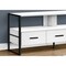 Monarch Specialties Tv Stand, 48 Inch, Console, Storage Drawers, Living Room, Bedroom, Laminate, White I 2615 - alternate 3